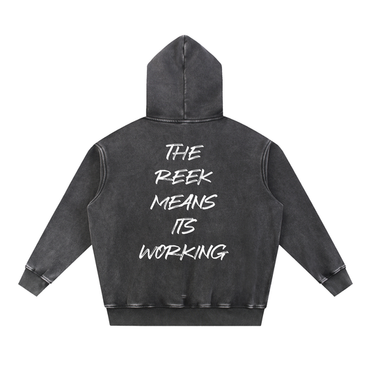 'The Reek Means Its Working" Vag tuna(Skoda) Oversize Hoodie