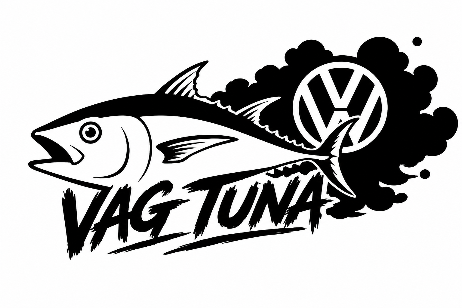 VAG TUNA sticker (VW)