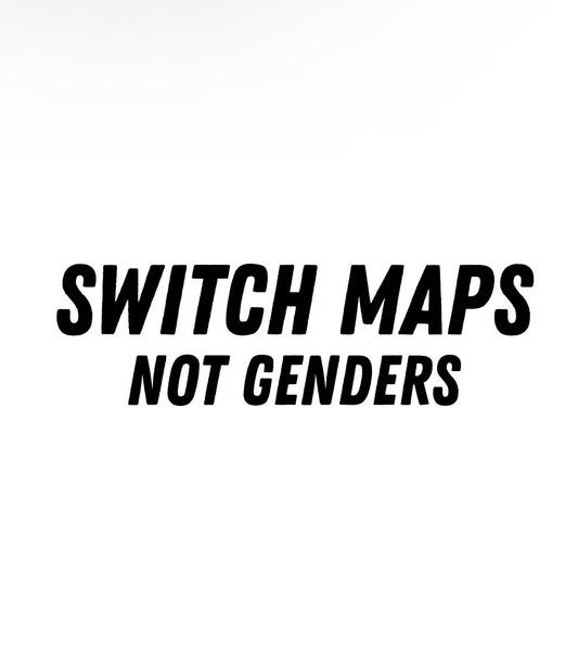 Switch Maps Sticker