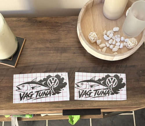 VAG TUNA sticker (VW)